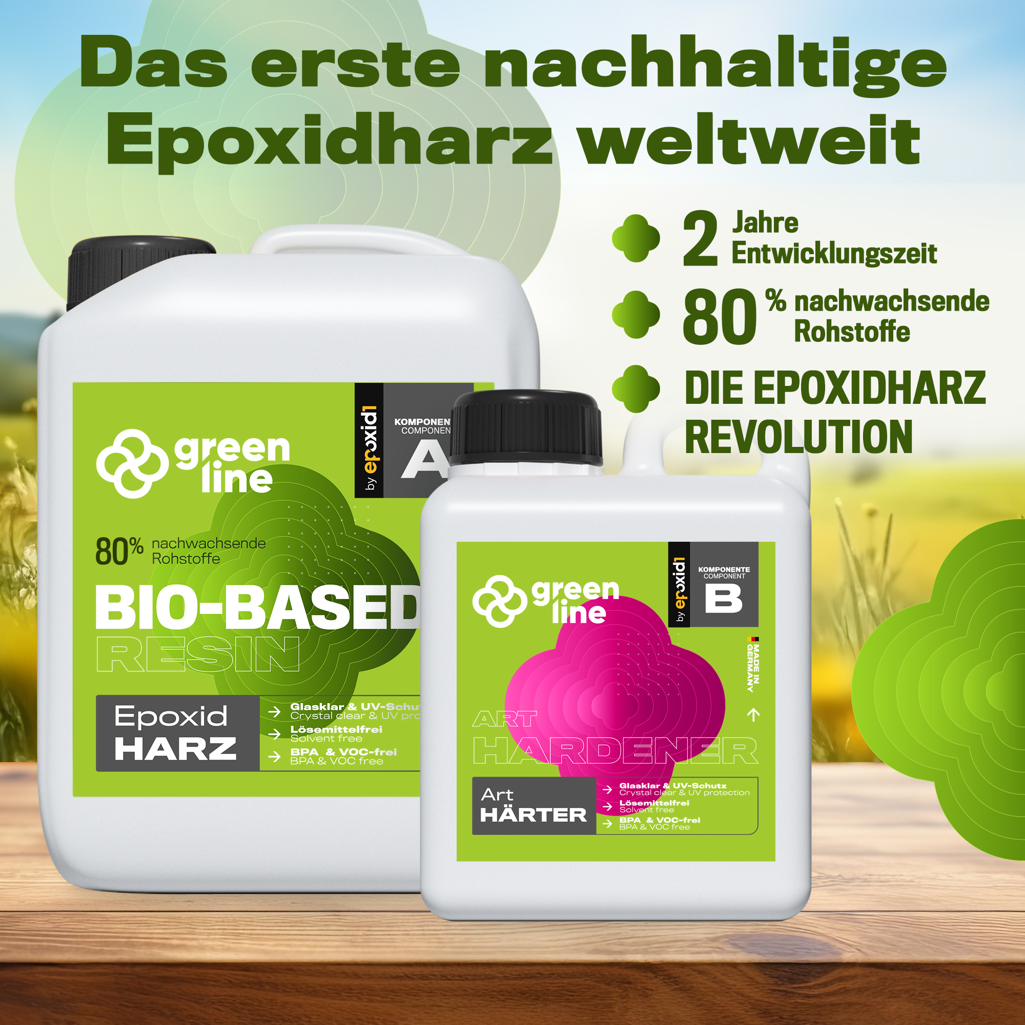 Das erste nachhaltige Epoxidharz weltweit