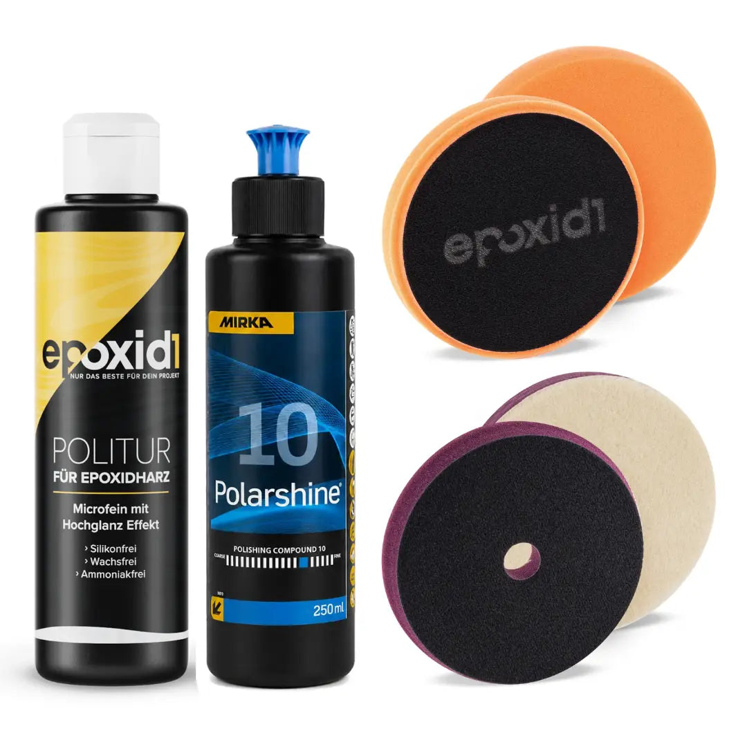 2 Step High Gloss Politur Bundle
