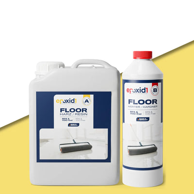 2K Epoxidharz Bodenbeschichtung zum Gießen - Gold