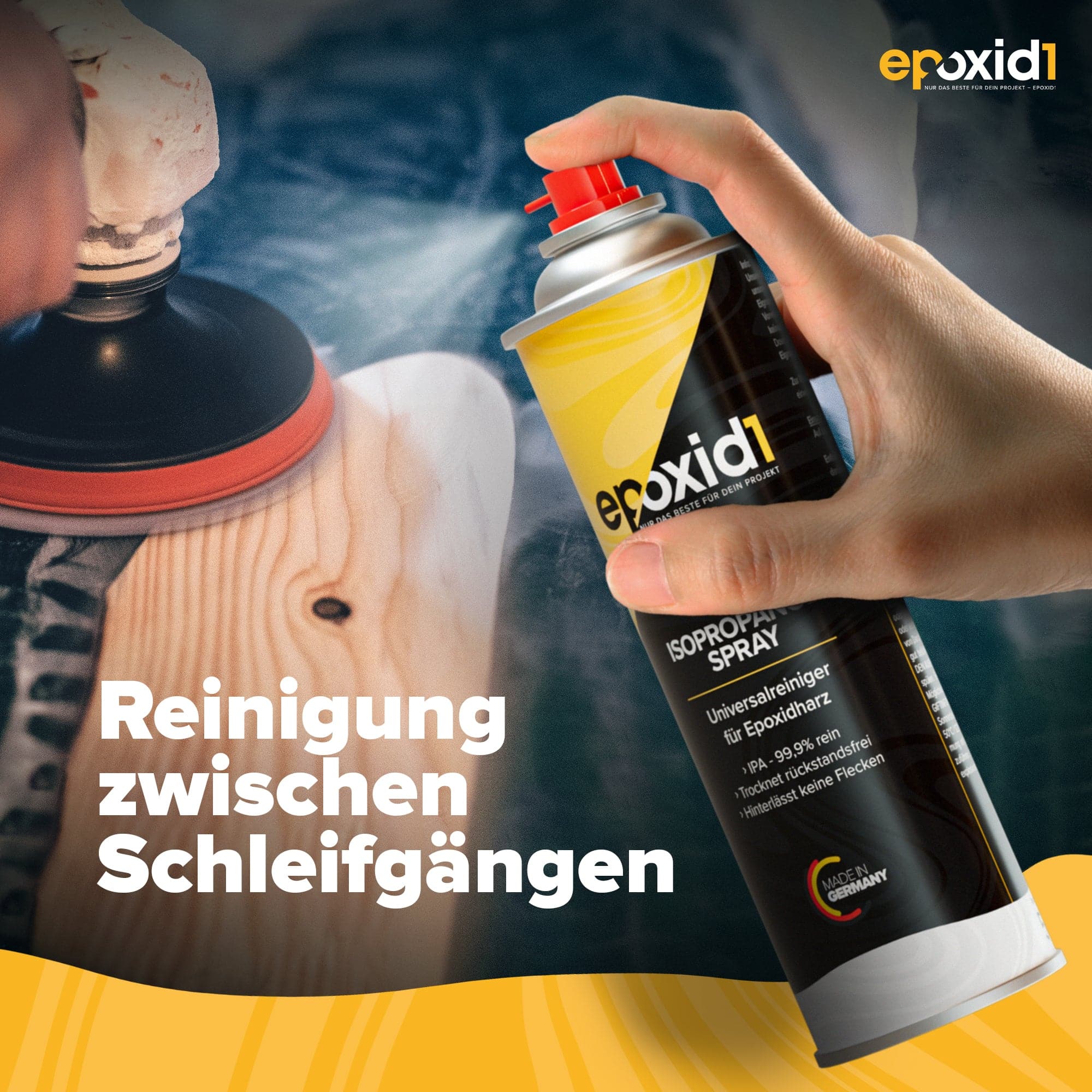 Isopropanol Spray für Epoxidharz - 500ml