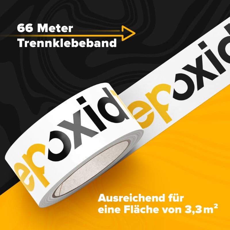 Das epoxid1 Trennklebeband ist 66m lang